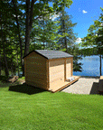 Dundalk LeisureCraft Canadian Timber Georgian Cabin Sauna with Changeroom