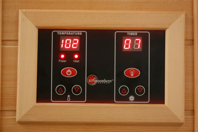 Maxxus Montilemar 3 Person Near Zero EMF - FAR Infrared Sauna - Canadian Red Cedar