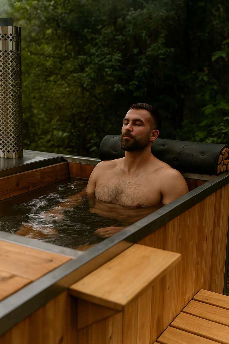 The Starlight Wood Burning Hot Tub