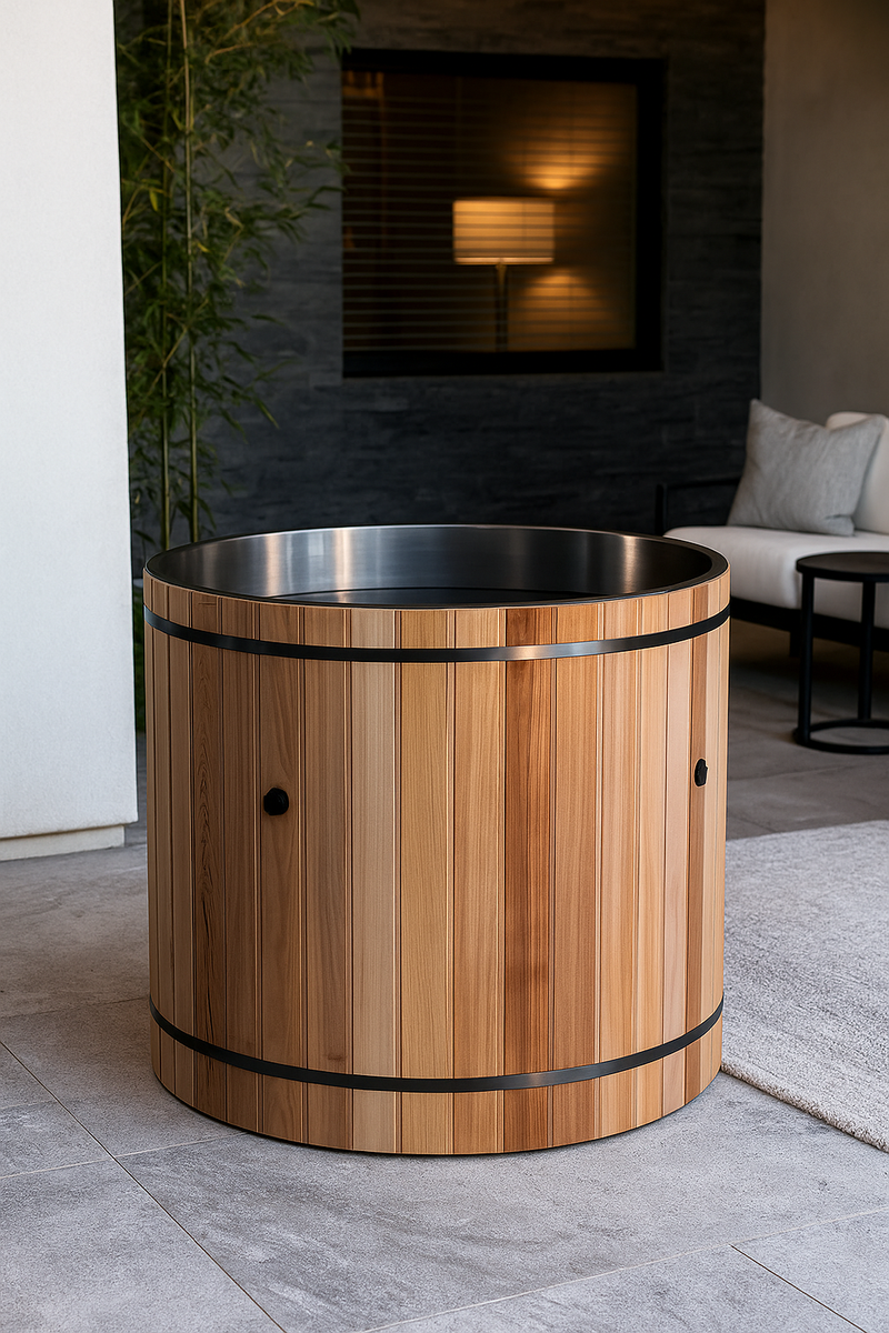 Dynamic Cold Therapy Barrel 304 Stainless Steel Cold Plunge