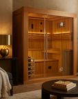 2025 Osla Edition 6 Person Traditional Sauna - Canadian Red Cedar Interior and Pacific Premium Clear Cedar Exterior