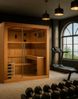 2025 Osla Edition 6 Person Traditional Sauna - Canadian Red Cedar Interior and Pacific Premium Clear Cedar Exterior