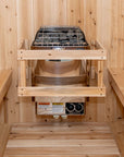 Dundalk LeisureCraft Canadian Timber Georgian Cabin Sauna with Changeroom